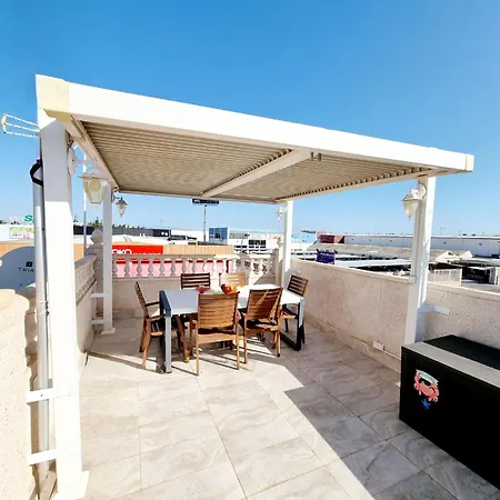 Charming Upper With Terrace And Communal Pool In