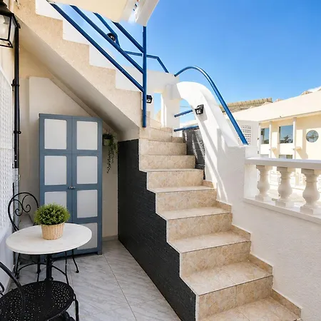 Charming Upper With Terrace And Communal Pool In *
